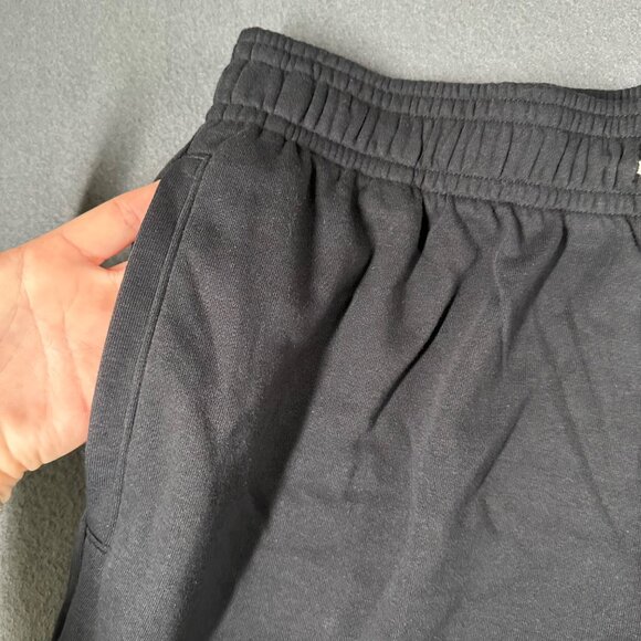 Under Armour Mens XXL Black UA Rival Terry 6 Inch Shorts Pockets Drawstring NWT - Picture 6 of 8